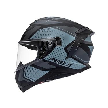 Imagem de Capacete Moto Masculino Peels Mach 5 Bold Preto Oculos (62)