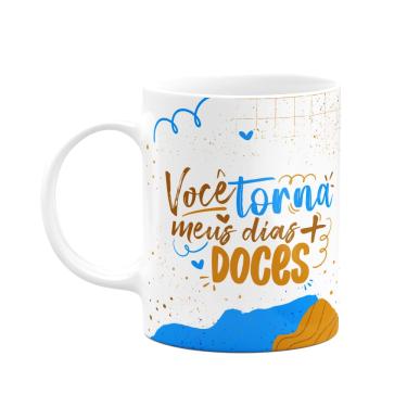 Imagem de Caneca Páscoa Doce - Você torna meus dias mais doces - M2