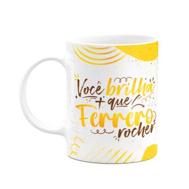 Imagem de Caneca Páscoa Doce - Você brilha mais que ferrero - M2