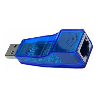 Imagem de Placa Rede Usb Externa Rj45 Adaptador Lan Ethernet 10/100