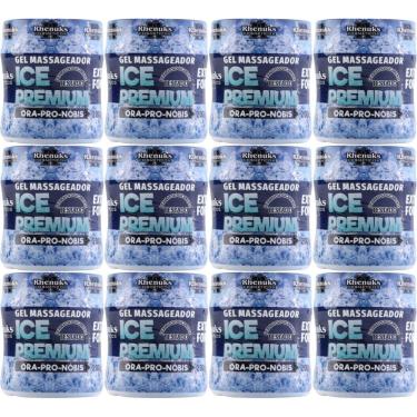Imagem de Kit 12 Gel Massageador Ice Premium Com Ora-Pro-Nóbis