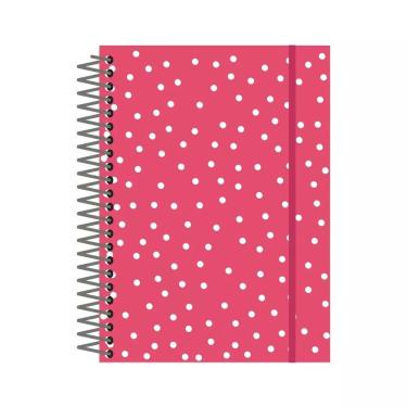 Imagem de Caderno Universitário Dots 10 Matérias 160 Folhas - Confetti