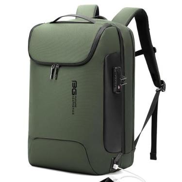 Imagem de Mochila BANGE Antifurto para laptop de 17,3 polegadas com porta de car