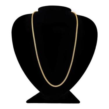 Imagem de Colar Em Prata 925 Com Banho Em Ouro- Elo Corda 50Cm Premium - Ponte V