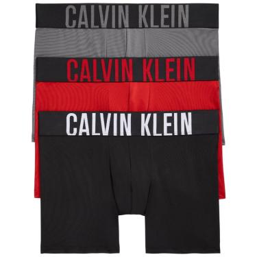 Imagem de Cuecas boxer Calvin Klein Intense Power para homens, pacote com 3