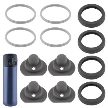 Imagem de 12 peças de substituição de junta para caneca de aço inoxidável Zojirushi 473 ml 340 g, peças de anel de vedação de tampa de silicone acessórios à prova de vazamento compatíveis com acessórios da