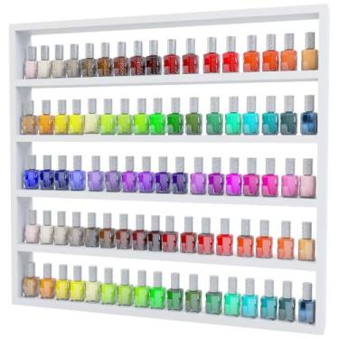 Imagem de Expositor De Esmaltes Porta Esmaltes Para Salão De Beleza Esmalteira -
