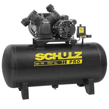 Imagem de Compressor de Ar 10 Pés 110 l Monofásico 220v Pro Schulz-220V CSV 10/110
