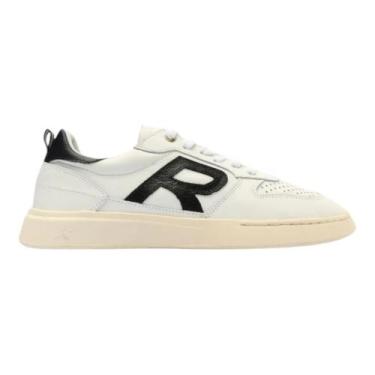 Imagem de Tenis Reserva Type R Classic Masculino, Branco, Preto, 41
