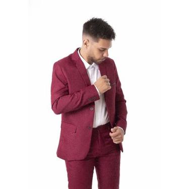 Imagem de Terno social masculino direto da fabrica diversas cores - Alves Alfaia