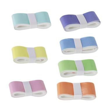 Imagem de Aymzbd 7x Tennis Racket Grip Fita Pu Pickleballs non Slip para Squash de Drumsticks