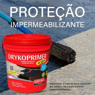 Imagem de Primer asfáltico 18l para mantas e fitas asfálticas - DrykoPrimer