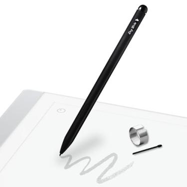 Imagem de MR05 EMR Stylus para notáveis 2 canetas/Kindle Scribe Pen apagador digital, sensibilidade à pressão 4096, rejeição da palma da mão, caneta digital para dispositivos/tablets EMR