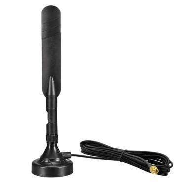 Imagem de Eightwood Antena 4G LTE Base Magnética MIMO SMA Antena Macho para Roteador 4G LTE Hotspot Modem Industrial Celular IoT Gateway Câmera de Segurança