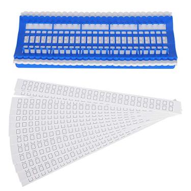 Imagem de Floss Organizer Bordado A organizador da linha de linha Ferramenta de linha 50 posições Ferramentas de costura para ponto cruzado e costura doméstica Material plástico Design