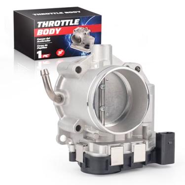 Imagem de ENA Corpo do acelerador eletrônico 07K133062A compatível com Volkswagen Jetta Golf Passat Beetle Rabbit 2007 2008 2009 2010 2011 2012 2013 2014 2.5L L5 Substituição para S20432