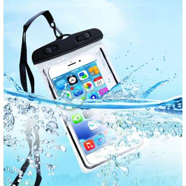 Imagem de Capa Bolsa A Prova Dágua Impermeável P/ Celular Preto