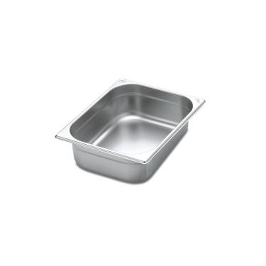 Imagem de Cuba Gastronômica Tramontina 1/2 Em Aço Inox Sem Alças Profundidade 180 Mm - Aço 304 Tramontina