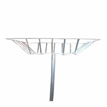 Imagem de Lixeira Para Calçada De Rua Com Cesto 59 X 59 Cm - Fundição Petrópolis