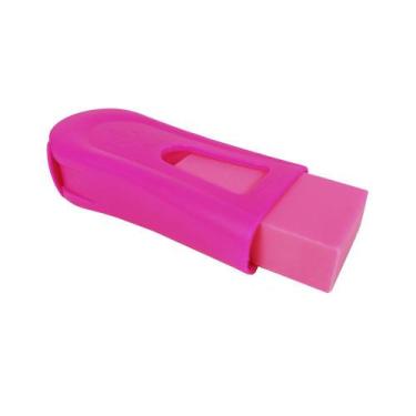 Imagem de Apontador com Borracha e Depósito Faber-Castell Mix Neon, ROSA