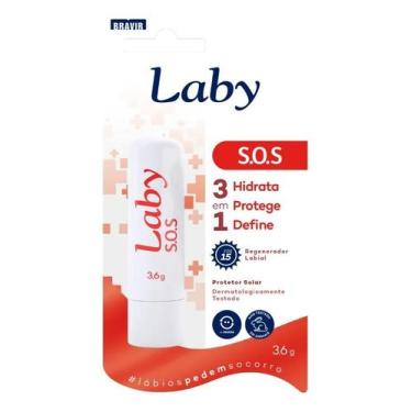 Imagem de Laby Sos Protetor Solar Regenerador Labial Fps15 1 Un 3,6gr - Bravir