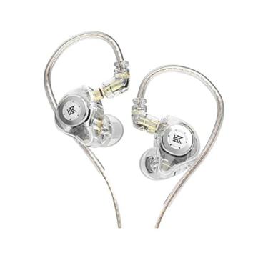 Imagem de Fone De Ouvido Profissional EDX Pro Sem Mic Intra-auricular, Driver Dinâmico Magnético Composto de 10mm, Cabo Substituível, Original - Perfeito para Cantores (Branco)