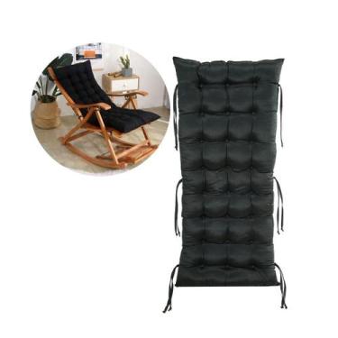 Imagem de Almofada de Assento Futon P/ Cadeira Espreguiçadeira - Art Decor E-com