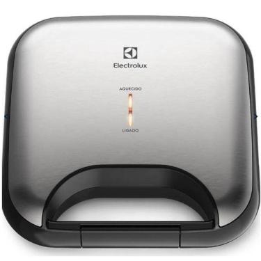 Imagem de Sanduicheira Tost Grill Electrolux 750w Com Trava De Fechamento - Inox 110V