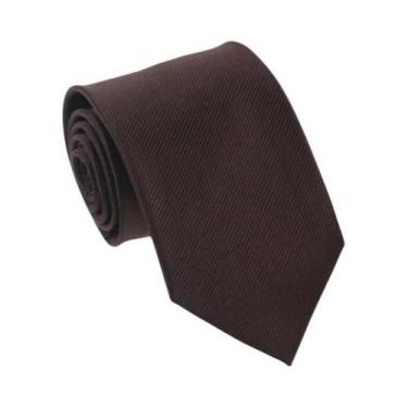 Imagem de Gravata Jacquard Masculina Azul Escuro - Impermeável, 8cm x 6cm - Para