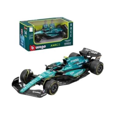 Imagem de Miniaturas de F1 Bburago 1:43 - Aston Martin AMR23, Mercedes W14, Red 