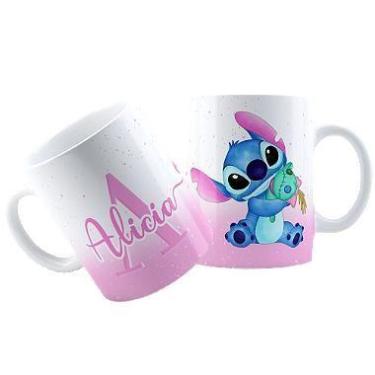 Imagem de Caneca Alfabeto e Nome Stitch - Nerd Collection