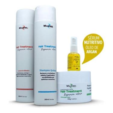 Imagem de Kit Hair Treatment Hidratação Capilar + Óleo Argan Mairibel