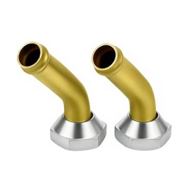 Imagem de Conector de tubo de óleo do refrigerador de transmissão compatível com Honda Civic 1992-19951.5L, Acura EL 1997-2000 1,6L, conexões de linha de radiador Trans Cooler (rosca M14 x 1,5)