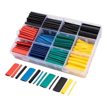 Imagem de Kit Espaguete Isolante 12 Modelos 530 Peças - Exbom