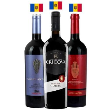 Imagem de Kit Tintos da Moldávia - Várias Marcas