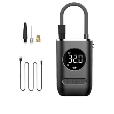 Imagem de Mini Compressor Bomba De Encher Pneu De Carro Bike Moto Portátil