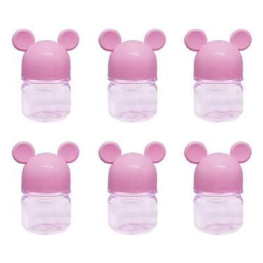 Imagem de Kit 6 Potes de Temperos Rosa - Mickey e Minnie Presentes