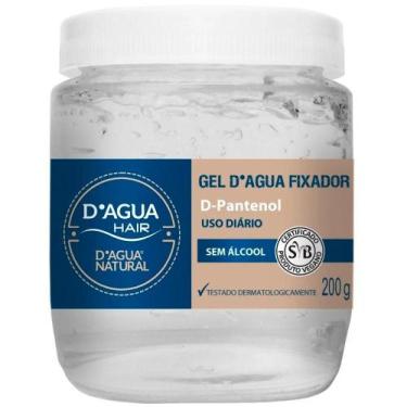 Imagem de Gel Fixador Dagua Natural Hair 200G Provitamina B5 D Pantenol Sem Álco