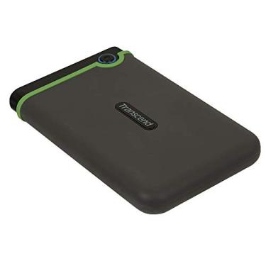 Imagem de Transcend Disco rígido externo robusto 2TB USB 3.1 Gen 1 StoreJet 25M3S SJ25M3S TS2TSJ25M3S, cinza