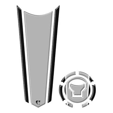 Imagem de Adesivo Faixa Gravata Tanque E Bocal Moto Resinado variados