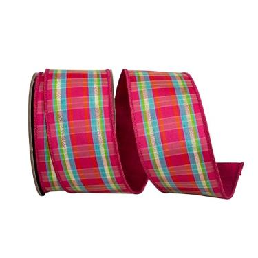 Imagem de Reliant Ribbon Fita de borda com fio listrada festiva, multi