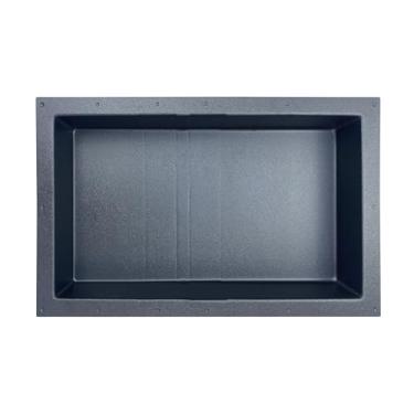 Imagem de Novalinea Nicho de chuveiro retangular pronto para azulejo – Prateleira única de 71 x 43 cm – Feito nos EUA – Inserção de parede embutida