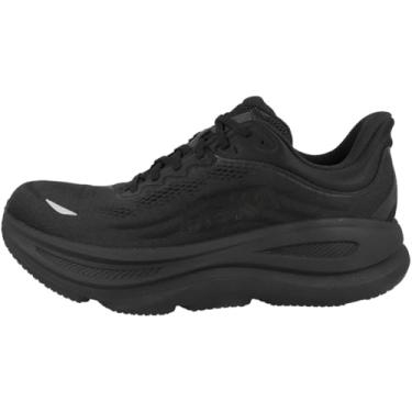 Imagem de HOKA Tênis masculino Bondi 9, Preto/preto, 8 Wide