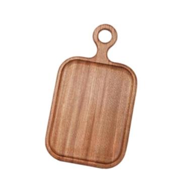 Imagem de ＫＬＫＣＭＳ Bandeja de madeira para pizza e pão, 35cm x 20cm