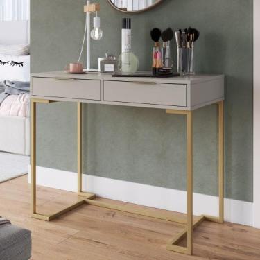 Imagem de Penteadeira Escrivaninha Industrial 2 Gavetas Kate Arenas Z54 - Mpozen