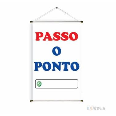 Imagem de Banner pronto Vende-se Ponto BA 618 medida 45x70 cm arte Pronta