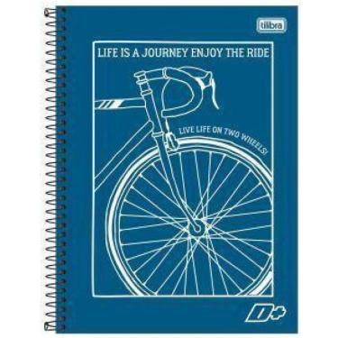 Imagem de Caderno Universitário Capa Dura 96 Folhas Espiral- Kit 20Un