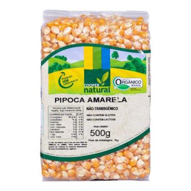 Imagem de Pipoca Amarela Orgânica Coopernatural 500g