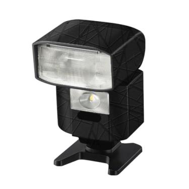 Imagem de HVL-F45RM Película Anti-riscos Câmera Flash Vinil Wrap Adesivo Protetor para Sony HVL-F45RM Acessórios de Fotografia (Cruz Ultra Preto)