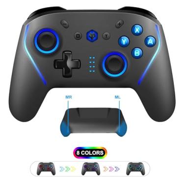Imagem de PC Wireless Pro Controller for Windows, Nintendo Switch & Switch Lite - Responsive Joystick Gamepad, Dual Vibration, Gyro, Turbo, NFC, Wake-Up, Screenshot